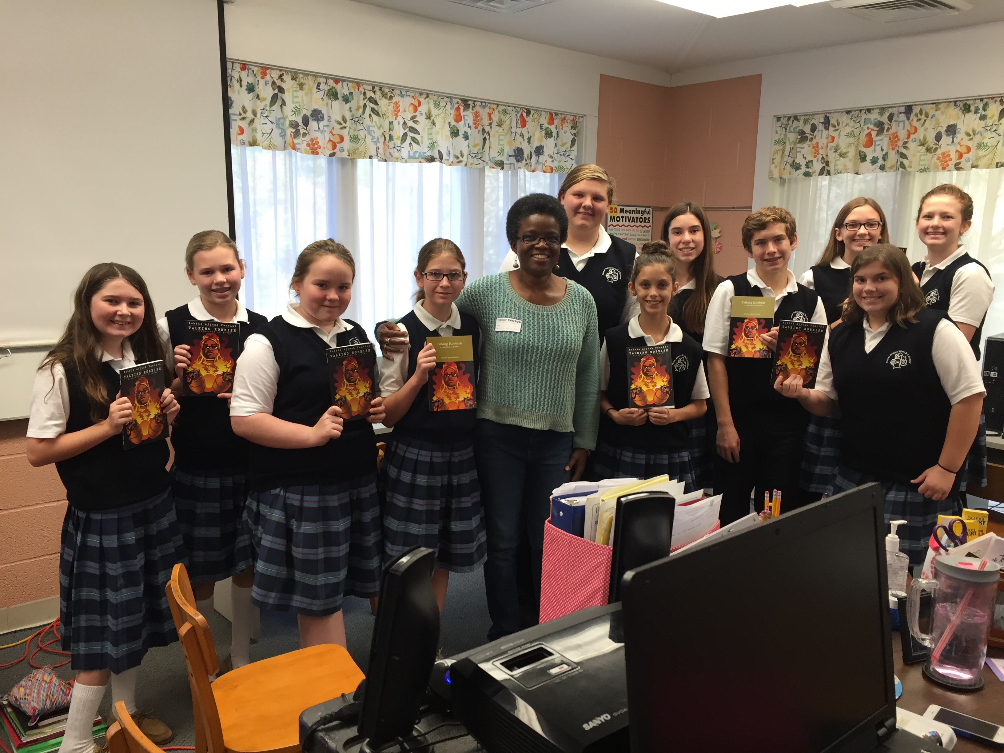 Talking Robbish at Father Andrew White S.J School